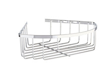 Hjørnehylle selvklebende rustfritt stål - REN